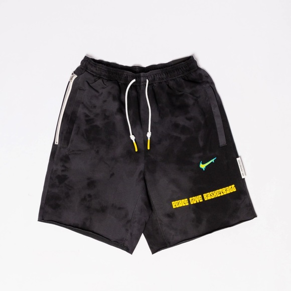 nike peace love basketball shorts